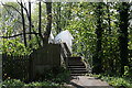 Footbridge over the railway