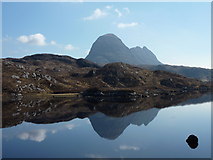 NC1118 : Fionn Loch and Suilven by Ian Stewart