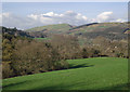 Farmland west of Builth Wells, Powys