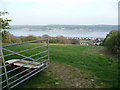 Horse drinking trough overlooking Llansteffan