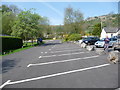 The car park at Craig-y-nos Country Park