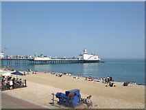 TV6198 : Eastbourne Beach & Pier by Paul Gillett