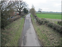 SE5946 : The  lane  to  Acaster  Malbis  from  Acaster  Bridge by Martin Dawes