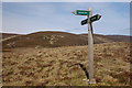 NT1728 : Signpost on the Thief's Road by Jim Barton