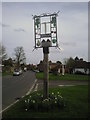 Offham village sign