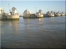TQ4179 : The Thames Barrier by Marathon