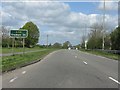 A44 - route confirmatory sign north of Yarnton