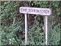 The Hermitage Sign