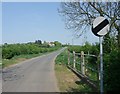 Cycle Route 64 leaving Collingham on South Scarle Road