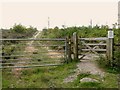 Gate leading to Beacon Hill Heathland Restoration Project