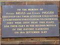 Plaque in Gloucester Green