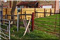 A stile to the footpath