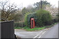 Telephone box at Little London