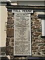 SX6960 : Toll charge board, South Brent by Derek Harper