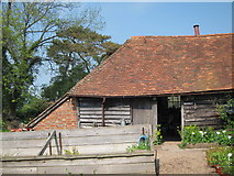 TQ8125 : Long barn at Great Dixter by Oast House Archive