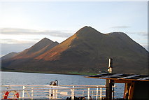 NG5230 : Glamaig from the Former Ferry Route by Glen Breaden