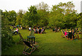 Garden of the Orchard Tea Rooms, Grantchester