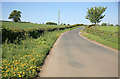 Rural road towards Newton Le Willows