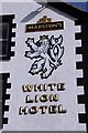 White Lion Hotel, Beaumaris, Sign