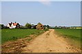 Bridleway past Mount Farm