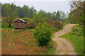 Chicken Coop by a Track