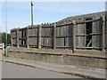 The livestock market fence, Market Road