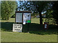 Woodstreet Parish noticeboard