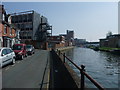 Entering Lincoln and the end of Cycle Route 64