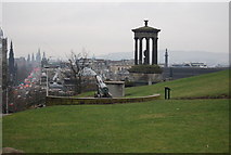 NT2674 : Dugald Stewart Monument, Calton Hill by N Chadwick