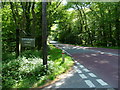 The A272 looking west from Crimbourne Lane