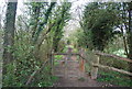 Gate on the Wey South Path