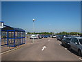 Long stay car park at Exeter Airport