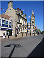 Market Street - two banks and the town hall