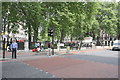 Grosvenor Gardens looking across Buckingham Palace Road from Terminus Place
