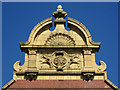 Pediment on Chorley Library