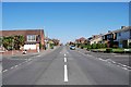 Jellicoe Avenue at its junction with Western Way and Village Road