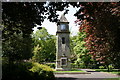 Helmshore:  War memorial clock tower