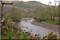NG8117 : River in Gleann Beag by Steven Brown