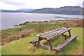 NG7713 : View over Sandaig by Steven Brown