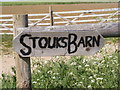 Stouks Barn Sign