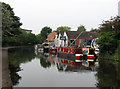 Boatyard on the Nottingham Canal