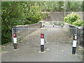 Footbridge across the Afon Lwyd, Pontnewynydd