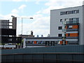 View of the Gherkin from the A13