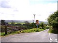 Road junction on Cob Lane