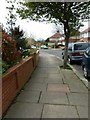 Pavement in Broomfield Avenue