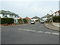 Looking from Broomfield Avenue into Lavington Road