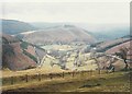 View from Horseshoe Pass (A542) in 1987