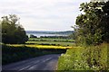 Looking down Tumbledown Road towards Farmoor Reservoir