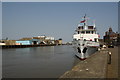 TG5207 : River Yare from South Quay, Great Yarmouth by Glen Denny