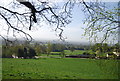 View south from the Greensand Ridge